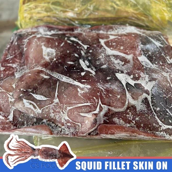 Land Frozen Giant Squid Fillet Skin On suppliers