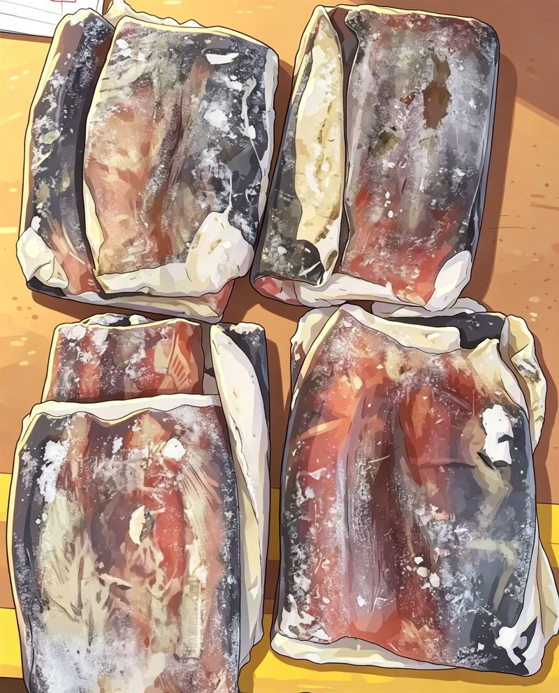 Frozen Giant Squid Fillet Skin on Frozen Giant Squid Fillet Skin on